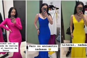 Paola Dalay no encuentra vestido para el bautizo de su hija.