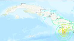 Un fuerte sismo de magnitud 6.8 sacude la costa sureste de Cuba: USGS