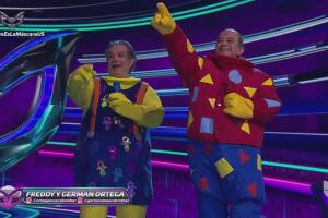 Freddy y Germán Ortega en ¿Quién es la Máscara?