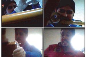 Caso narcosobrinos manipulando la cocaína