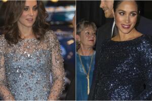 Kate y Meghan look embarazo