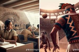 Así se vería México si no hubiera sido conquistado por los españoles, según inteligencia artificial