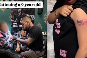 tatuaje niña 9 años críticas Arizona