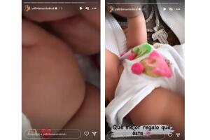 Tekashi carga a la hija de Yailin y Anuel