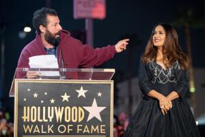 Salma Hayek Pinault Honored With Star On The Hollywood Walk Of Fame