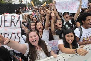 Unam protesta