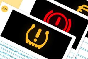 qué significan los símbolos de tu carro