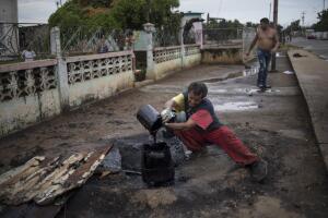 Venezuela Fishing In Oil