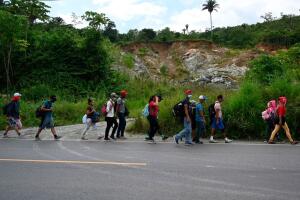 caravana de migrantes honduras