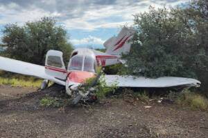 Avioneta se desploma en Prescott y deja cuatro heridos