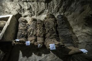 TOPSHOT-EGYPT-ARCHAEOLOGY-MUMMIES