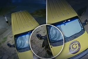 Enfrenta a sospechoso que intenta robar el catalizador de su camioneta