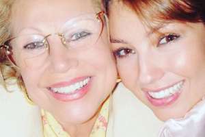Thalia y su mamá