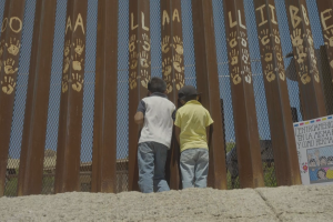 Border fence children