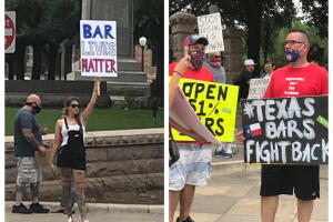 bares austin protesta