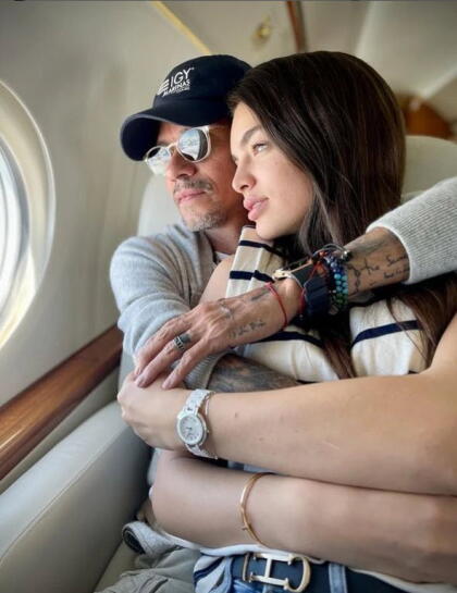 Marc Anthony y Nadia Ferreira