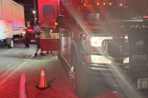 BOMBEROS RESPONDEN A PRSUNTA ESTAMPIDA