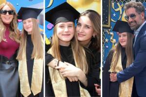 Elissa también acompañó a su hermana menor