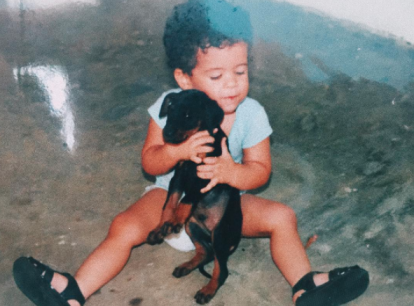 Resultado de imagen para bad bunny en su niñez