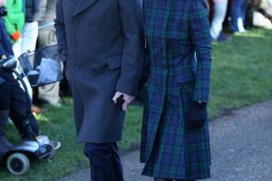 The Royal Family Attend Christmas Day Service At Sandringham
