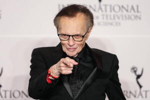 Larry King covid