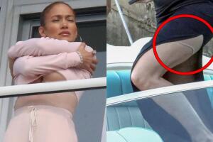 Estas fotos fueron tomadas en octubre y agosto de 2022 cuando JLo tuvo aparentes descuidos con sus atuendos.   