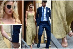 El look de Clara Chía en la boda de Marc Piqué