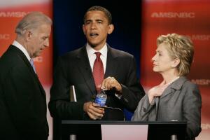 Joe Biden, Barack Obama, Hilary Rodham Clinton