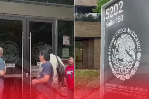 decenas mexicanos consulado Austin votar cerrado Texas