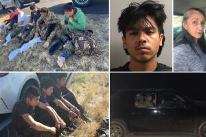 Arrestos de indocumentados y transportadores en el condado Cochise.