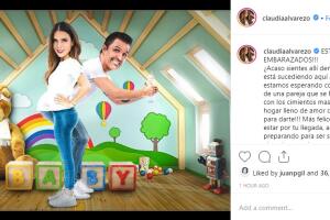 Claudia Álvarez y Billy Rovzar embarazo