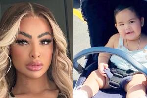 Yailin no escatima con su hija Cattleya: la pasea en un coche para bebé de 5 mil dólares