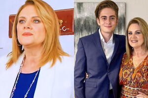 Erika Buenfil revela que su hijo Nicolás "no quiere" verla con un novio