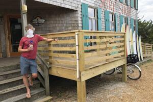 Virus Outbreak-Ocracoke Island