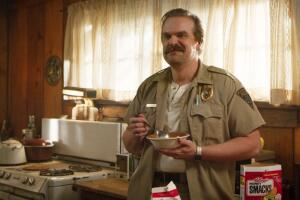 Hopper en Stranger Things