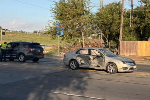 San Antonio accidente niña 3 años choque múltiple Pecan Valley Drive I-37 SAPD