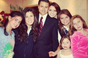 Angélica Rivera y Enrique Peña Nieto