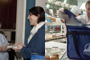 Comidas gratis para abuelos necesitados 