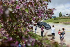 Memorial Service Held For Kendrick Castillo Who Died After Tackling One Of The Gunmen During The STEM School Highlands Ranch Shooting