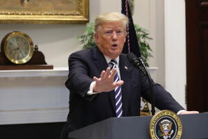 Donald Trump en la Casa Blanca