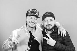 Poncho Lizárraga y J Balvin 
