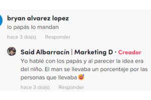 Said Albarracín respondió las dudas de los internautas en la sección de comentarios.