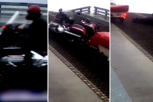 El motociclista Mark Hagen conducía de regreso a casa tras asistir a la Daytona Bike Week cuando sufrió el accidente.