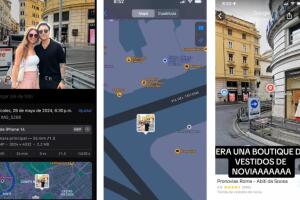 Nodal se tomó fotos junto a fan en Roma, supuestamente afuera de una famosa boutique que vende vestidos de novia.