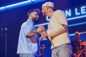 Premio Lo Nuestro 2024: Carin León y Kane Brown en los ensayos