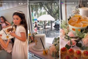 La primera comunión de Amalia Victoria