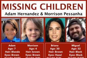 Morrison Pessanha Adam Hernández niños desaparecidos