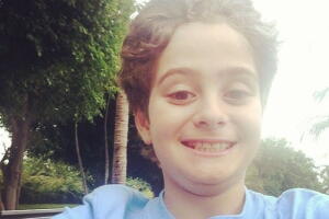 Erika Buenfil y su hijo Nicolás
