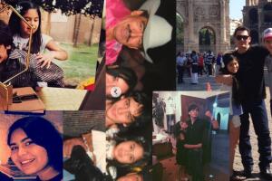 Juliana Figueroa compartió algunas imágenes de su archivo personal junto a su hermano Julián Figueroa.   