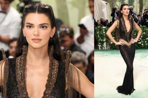 Kendall Jenner en la Met Gala 2024.